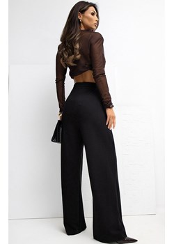 Czarne spodnie dresowe damskie RV-DR-A1062.48, Kolor czarny, Rozmiar S/M, Rue Paris ze sklepu Primodo w kategorii Spodnie damskie - zdjęcie 188287276