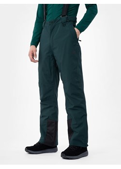 4F Spodnie narciarskie w kolorze zielonym ze sklepu Limango Polska w kategorii Spodnie męskie - zdjęcie 188287558
