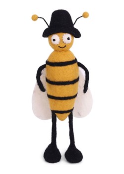 Gry &amp; Sif Figurka dekoracyjna "Boy Bee" w kolorze żółto-czarnym - dł. 27 cm ze sklepu Limango Polska w kategorii Dekoracje - zdjęcie 188287777