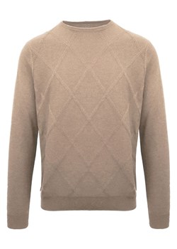 Malo Optimum Kaszmirowy sweter w kolorze beżowym ze sklepu Limango Polska w kategorii Swetry męskie - zdjęcie 188287809