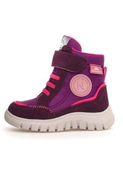 Naturino Botki zimowe "Drezz" w kolorze fioletowo-różowym ze sklepu Limango Polska w kategorii Buty zimowe dziecięce - zdjęcie 188287878