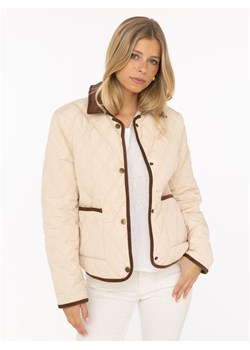 Zwillingsherz Kurtka pikowana "Classic" w kolorze kremowym ze sklepu Limango Polska w kategorii Kurtki damskie - zdjęcie 188287959