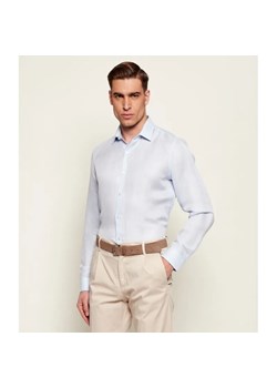 Calvin Klein Lniana koszula | Slim Fit ze sklepu Gomez Fashion Store w kategorii Koszule męskie - zdjęcie 188288817