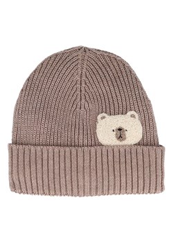 MaxiMo Czapka beanie w kolorze jasnobrązowo-szarym ze sklepu Limango Polska w kategorii Czapki dziecięce - zdjęcie 188289115