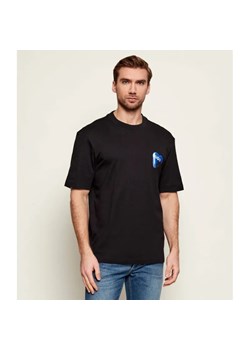 Hugo Blue T-shirt Nalentinio | Regular Fit ze sklepu Gomez Fashion Store w kategorii T-shirty męskie - zdjęcie 188289739
