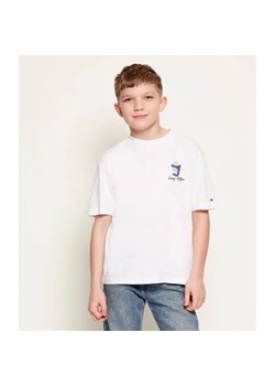 Tommy Hilfiger T-shirt | Regular Fit ze sklepu Gomez Fashion Store w kategorii T-shirty chłopięce - zdjęcie 188290915