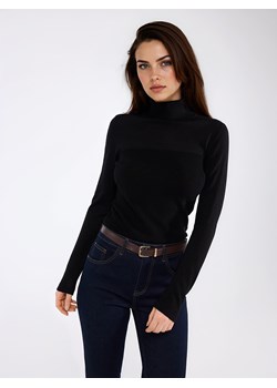 Mohito - Golf z bawełny i lyocellu - czarny ze sklepu Mohito w kategorii Swetry damskie - zdjęcie 188291135