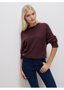 Mohito - Wełniany sweter - brązowy ze sklepu Mohito w kategorii Swetry damskie - zdjęcie 188291216
