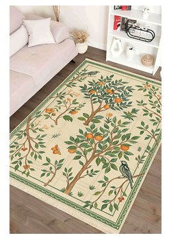 Conceptum Hypnose Dywan bawełniany "131" w kolorze beżowo-zielonym ze sklepu Limango Polska w kategorii Dywany - zdjęcie 188291645