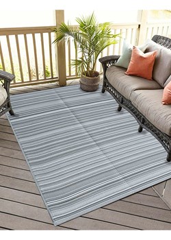 Conceptum Hypnose Dywan zewnętrzny "Hasir 008" w kolorze niebieskoszarym ze sklepu Limango Polska w kategorii Dywany - zdjęcie 188292025