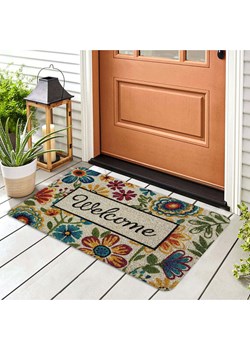 Conceptum Hypnose Wycieraczka w kolorze beżowym ze wzorem ze sklepu Limango Polska w kategorii Dom - zdjęcie 188292348