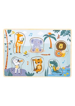 Ulysse 6-częściowe puzzle "Jungle" z dźwiękiem - 12 m+ ze sklepu Limango Polska w kategorii Zabawki - zdjęcie 188292719