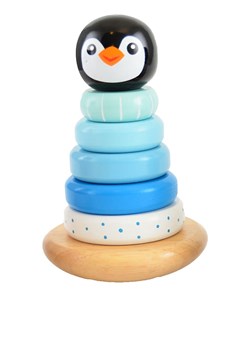 Magni Pingwin-piramidka w kolorze niebieskim - 2+ ze sklepu Limango Polska w kategorii Zabawki - zdjęcie 188293238
