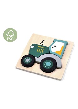 Magni Drewniane puzzle "Traktor" - 18 m+ ze sklepu Limango Polska w kategorii Zabawki - zdjęcie 188293327