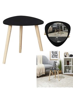 THE HOME DECO FACTORY Ława w kolorze czarno-jasnobrązowym - 38,5 x 40 cm ze sklepu Limango Polska w kategorii Stoliki kawowe - zdjęcie 188294097