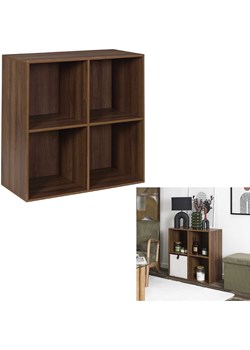 Rétro Chic Regał stojący w kolorze brązowym - 66,6 x 65,6 x 31,8 cm ze sklepu Limango Polska w kategorii Regały i witryny - zdjęcie 188294247