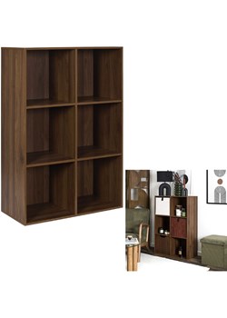 Rétro Chic Regał stojący w kolorze brązowym - 66,6 x 97,8 x 31,8 cm ze sklepu Limango Polska w kategorii Regały i witryny - zdjęcie 188294259