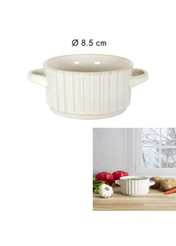 Make a Wish Miska w kolorze biało-beżowym na zupę - Ø 8,5 cm ze sklepu Limango Polska w kategorii Naczynia - zdjęcie 188295107