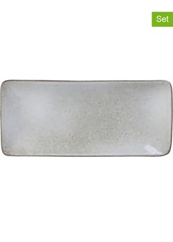 THE HOME DECO FACTORY Talerze (3 szt.) w kolorze szarym - 22 x 10 cm ze sklepu Limango Polska w kategorii Naczynia - zdjęcie 188295249