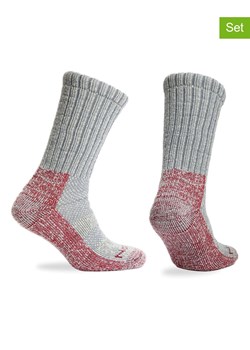 Norfolk Skarpety (3 pary) w kolorze szaro-czerwonym ze sklepu Limango Polska w kategorii Skarpetki męskie - zdjęcie 188295989