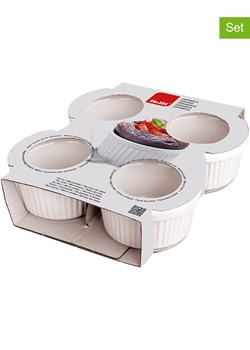 Ibili Foremki (4 szt.) w kolorze białym - Ø 9 cm ze sklepu Limango Polska w kategorii Akcesoria do pieczenia - zdjęcie 188296006