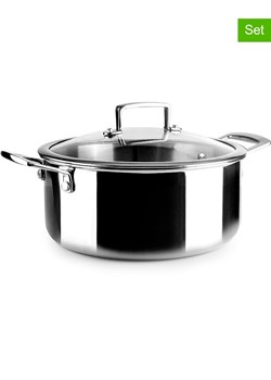 Ibili 2-częściowy zestaw - Ø 22 cm ze sklepu Limango Polska w kategorii Garnki - zdjęcie 188296228