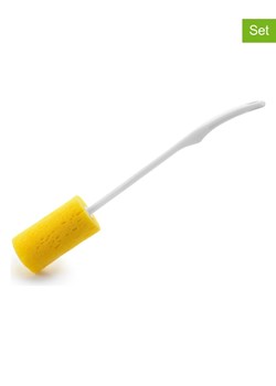 Ibili Szczotki gąbkowe (2 szt.) w kolorze żółtym - dł. 39 cm ze sklepu Limango Polska w kategorii Akcesoria kuchenne - zdjęcie 188296917