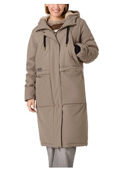Timezone Płaszcz zimowy w kolorze beżowym ze sklepu Limango Polska w kategorii Kurtki damskie - zdjęcie 188301577