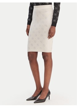 Guess Spódnica mini W6RD0O Z3JD2 Beżowy Regular Fit ze sklepu MODIVO w kategorii Spódnice - zdjęcie 188301919