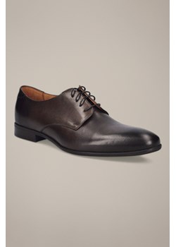 Buty Derby Dover Ciemnobrązowe ze sklepu Lancerto S.A. w kategorii Buty eleganckie męskie - zdjęcie 188302108