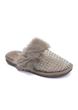 Confly Kapcie w kolorze szarobrązowym ze sklepu Limango Polska w kategorii Kapcie damskie - zdjęcie 188302317