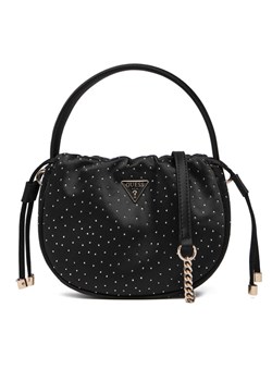 Guess Torebka Elsie Mini HWSR96 50750 Czarny ze sklepu MODIVO w kategorii Torebki worki - zdjęcie 188302585