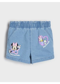 Sinsay - Szorty jeansowe Disney - niebieski ze sklepu Sinsay w kategorii Spodenki dziewczęce - zdjęcie 188303095