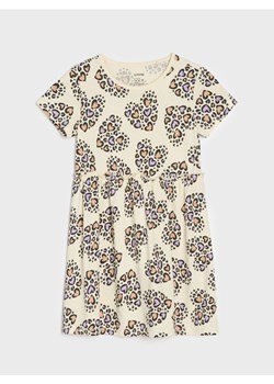 Sinsay - Sukienka dresowa ze wzorem - wielobarwny ze sklepu Sinsay w kategorii Sukienki dziewczęce - zdjęcie 188303127