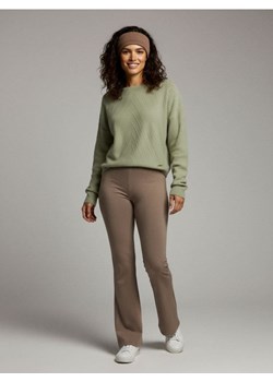 Sinsay - Sweter w strukturalny wzór z wiskozą - zielony ze sklepu Sinsay w kategorii Swetry damskie - zdjęcie 188304866
