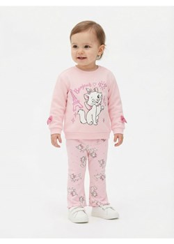 Sinsay - Bluza crewneck z nadrukiem Marie - różowy ze sklepu Sinsay w kategorii Bluzy dziewczęce - zdjęcie 188304887