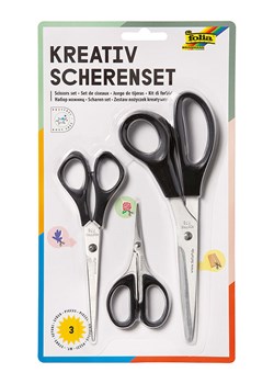 folia PAPER Nożyczki (3 szt.) w kolorze czarnym ze sklepu Limango Polska w kategorii Zabawki - zdjęcie 188305788