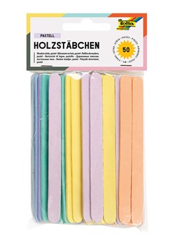 folia PAPER Drewniane patyczki (50 szt.) "Pastels" w różnych kolorach ze sklepu Limango Polska w kategorii Zabawki - zdjęcie 188305858
