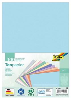 folia PAPER Papier (100 szt.) "Pastels" w różnych kolorach - A4 ze sklepu Limango Polska w kategorii Akcesoria biurowe - zdjęcie 188305919