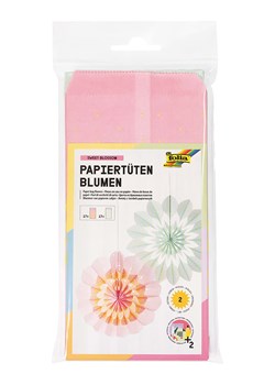 folia PAPER Zestaw "Sweet blossom" w kolorze jasnoróżowo-zielonym do rękodzieła ze sklepu Limango Polska w kategorii Zabawki - zdjęcie 188306069