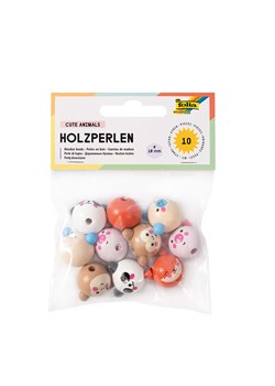 folia PAPER Drewniane koraliki (10 szt.) - Ø 1,8 cm ze sklepu Limango Polska w kategorii Zabawki - zdjęcie 188306088