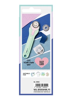 folia PAPER Rolka tnąca w kolorze czarnym z wymiennymi ostrzami ze sklepu Limango Polska w kategorii Zabawki - zdjęcie 188306097