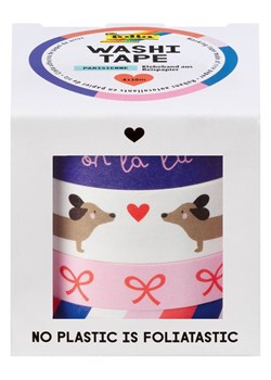 folia PAPER Taśmy washi "Parisienne" ze wzorem - 4 x 10 m ze sklepu Limango Polska w kategorii Zabawki - zdjęcie 188306246