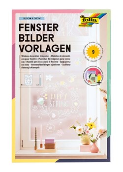 folia PAPER Zestaw "Bloom&amp;Grow" w kolorze białym do dekoracji okien ze sklepu Limango Polska w kategorii Zabawki - zdjęcie 188306379