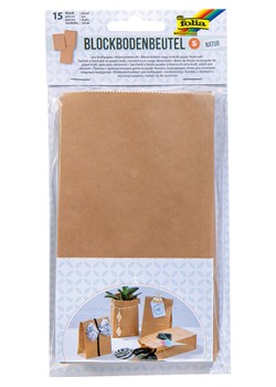 folia PAPER Torebki papierowe (15 szt.) w kolorze jasnobrązowym ze sklepu Limango Polska w kategorii Akcesoria biurowe - zdjęcie 188306416