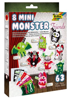folia PAPER Zestaw "Mini Monster - Friends" do szycia - 8+ ze sklepu Limango Polska w kategorii Zabawki - zdjęcie 188306439