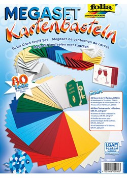 folia PAPER Zestaw "Cards" w różnych kolorach do rękodzieła ze sklepu Limango Polska w kategorii Akcesoria biurowe - zdjęcie 188306926