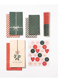 folia PAPER 72-częściowy zestaw "Bowtiful Christmas" w kolorze zielono-czerwonym ze sklepu Limango Polska w kategorii Zabawki - zdjęcie 188306958