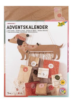 folia PAPER Zestaw w kolorze beżowo-czerwonym do wykonania kalendarza adwentowego ze sklepu Limango Polska w kategorii Zabawki - zdjęcie 188306977