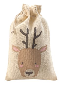 folia PAPER Worek jutowy w kolorze brązowym - 25 x 17 cm ze sklepu Limango Polska w kategorii Zabawki - zdjęcie 188307058